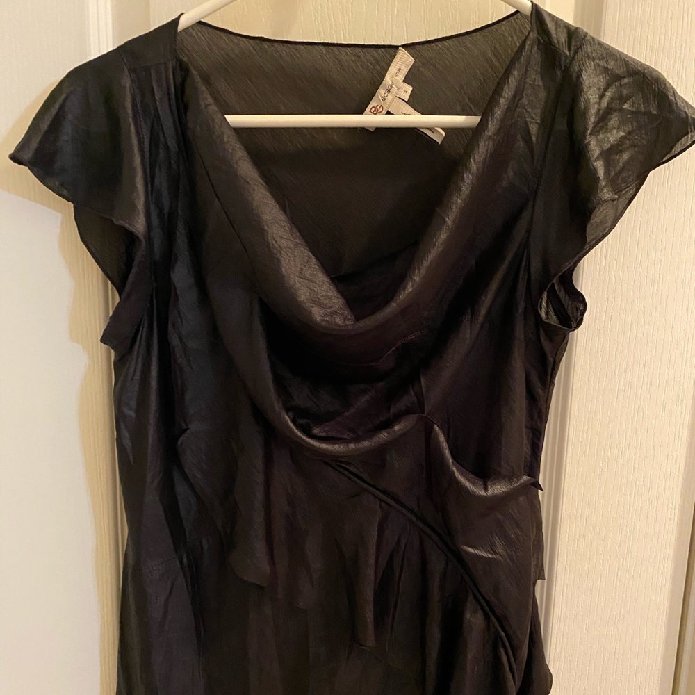 BCBGeneration Draped Ruched Blouse Size Small